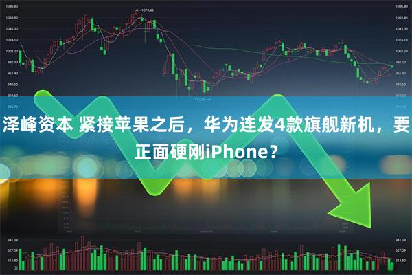 泽峰资本 紧接苹果之后，华为连发4款旗舰新机，要正面硬刚iPhone？